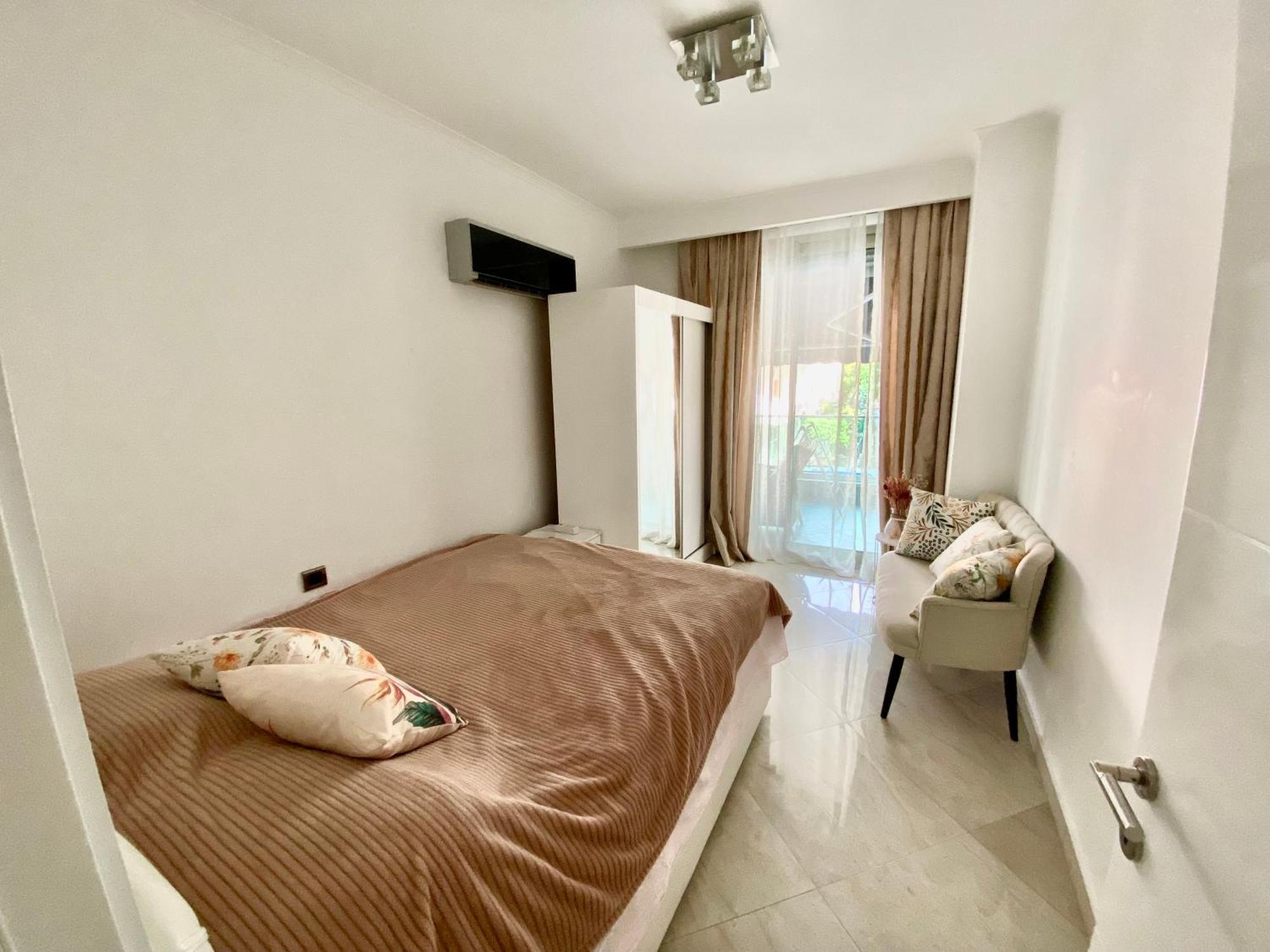 Luxury Flat 2 Mins From Beach Alanya Dış mekan fotoğraf